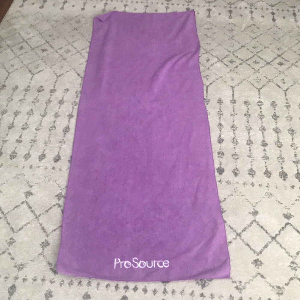 Yoga mat towel